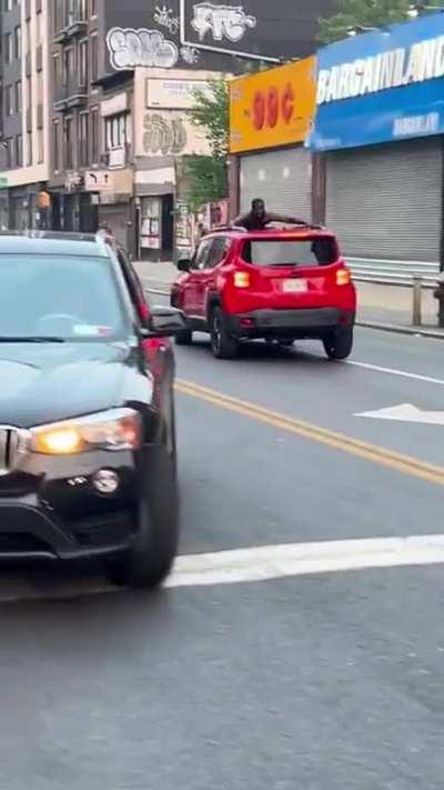 Indescribable insanity on New York streets