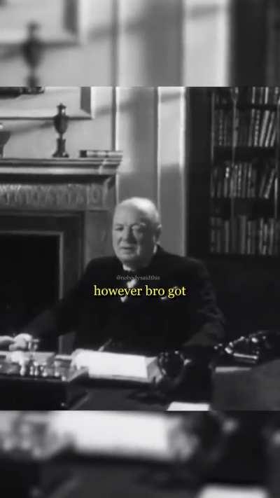 Churchill's take on the Germans in the war (not mine)
