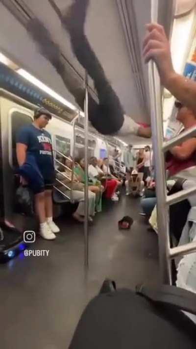 Average subway experience 