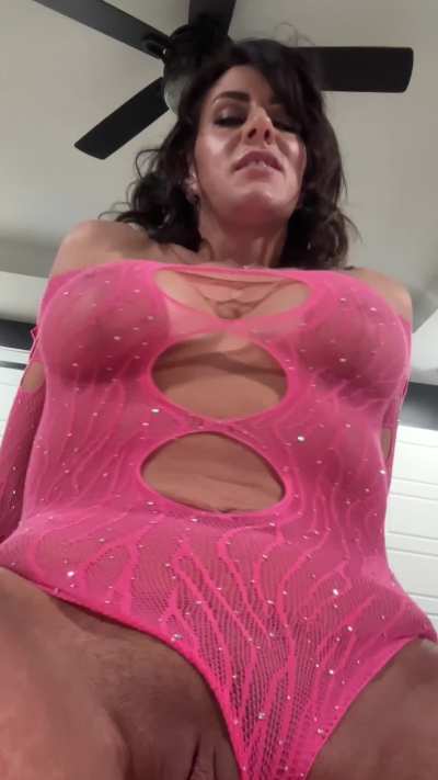 Sheer titties and my pussy on display