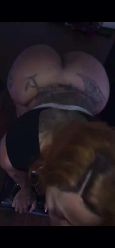 Bunz4ever ass back there looking like PAC-MAN 🤨💦🍑