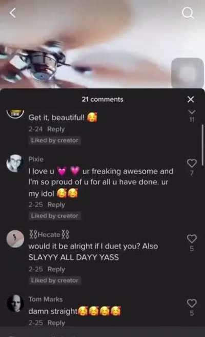 Comments aren’t helping tho