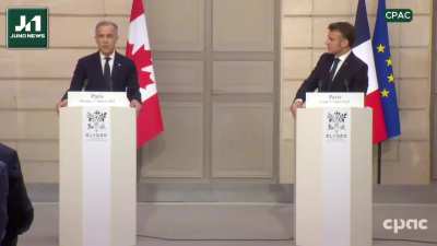 PM Carney: “I want to ensure that France and the whole of Europe works enthusiastically with Canada, the most European of non European countries.”