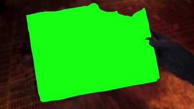 [MEME TEMPLATE] Groot's drawing - I Am Groot Green Screen