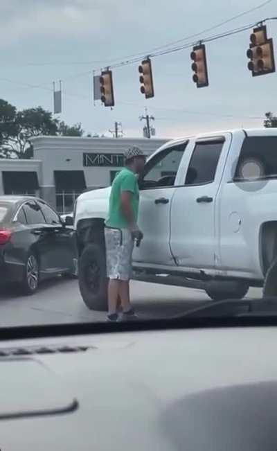 Road Rage leads to humbling experience. Always beware of consequences of your actions