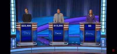bizarre episode of jeopardy