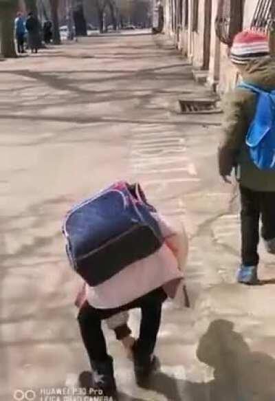 When the backpack is too heavy