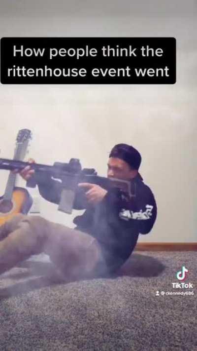 How the left thinks it went down