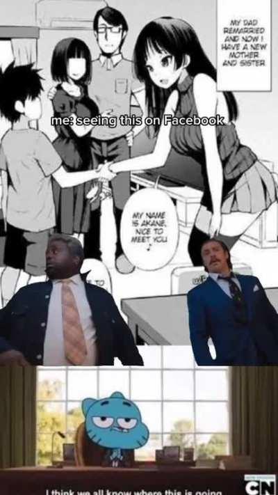 me seeing thistle on Facebook bro