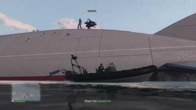 The sub needs a ladder, and we need better friends.