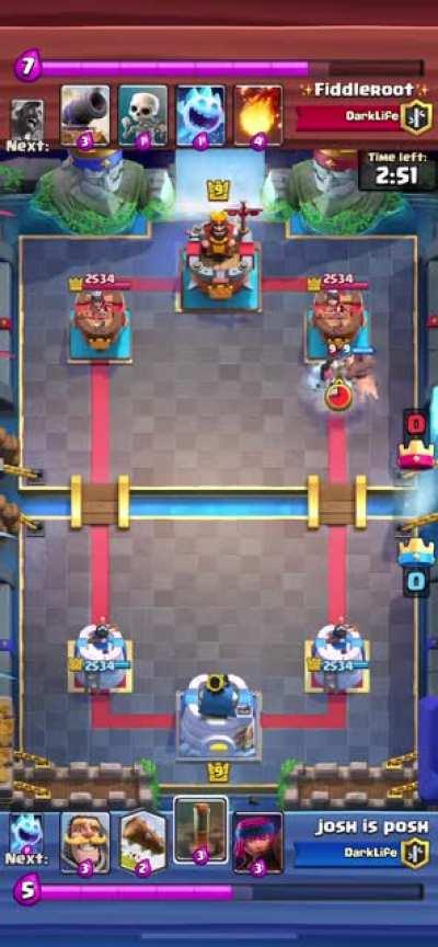2 elixir hog rider hard counter…