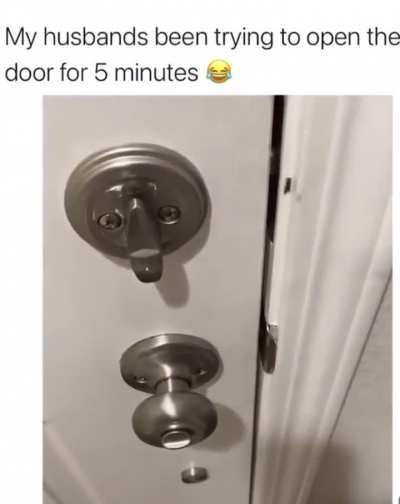 He must’ve been super confused!