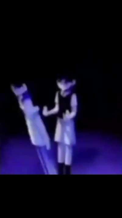 Translation: She went up went down, went up went down, She went up went down 