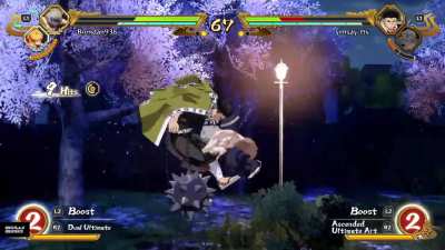 Okay I know gyomei needs a balance adjustment but no one told me he could defy gravity