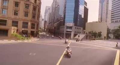 City Hall MRT in 2001 - From the movie 'Fulltime Killer'