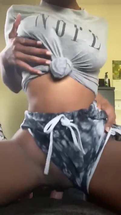 She did exactly what I was hoping she'd do around 30 seconds in