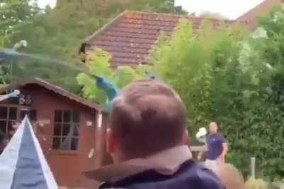 When the dads are left to watch the kids