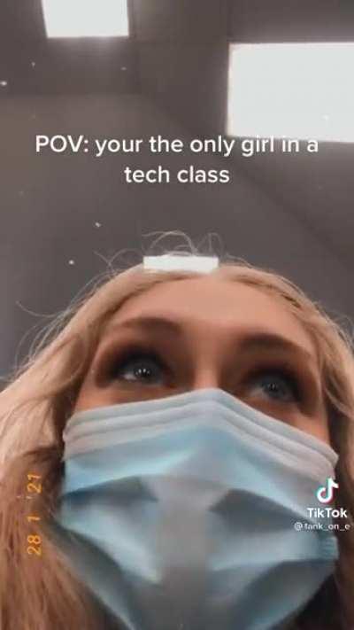 This is what we mean by all men. When they’re left alone, they allow misogyny to thrive.