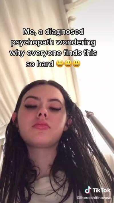 D-d-d-d-diagnosed psychopath?! 😧😧😰😰