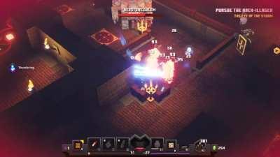 Excellently timed level up.