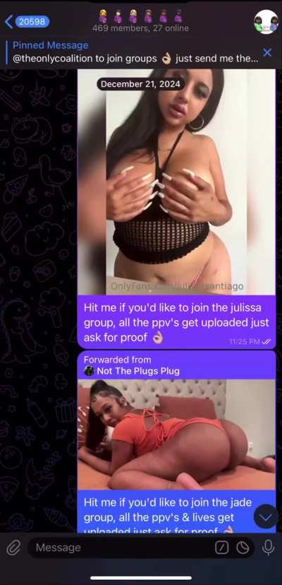 Sweet deal going for all 150+ groups, just ask for proof. Or grab only your favorite baddies 🎉