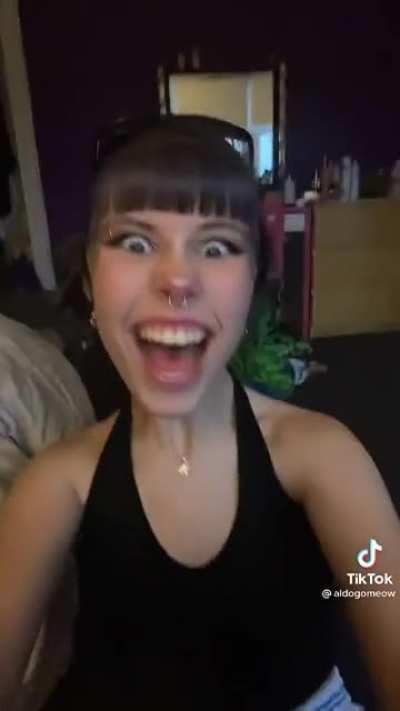 Over exaggerated facial expressions. The old stand by cringe.