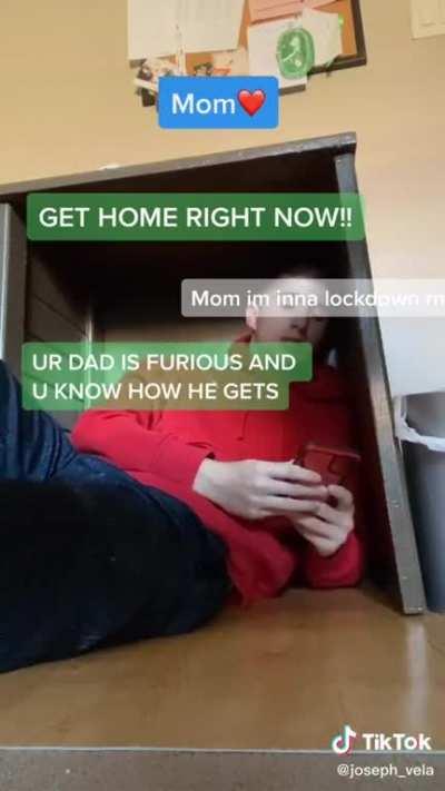 He does get very mad