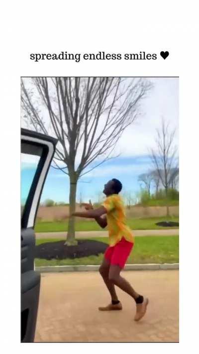 Spreading endless smiles.