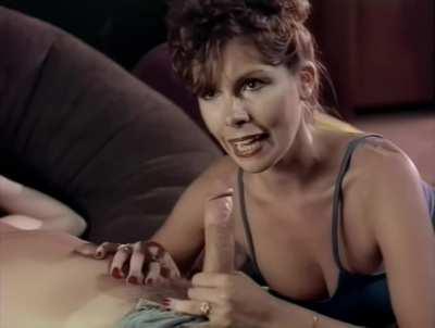 Your mom preparing you before you and your aunt try out.