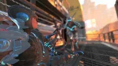 Slow-mo servers make for cool finishers