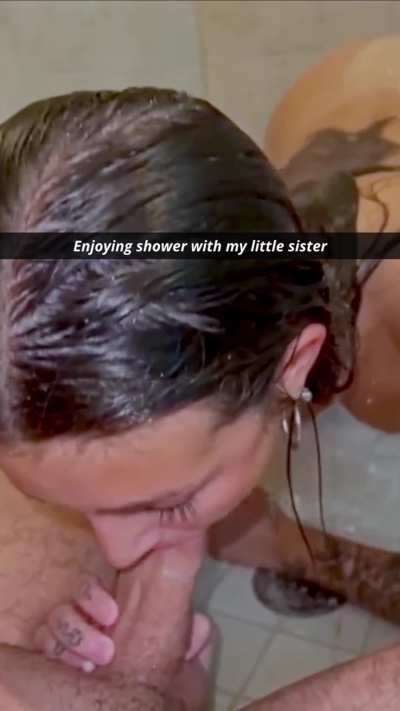 They'll have a shower together all the time 