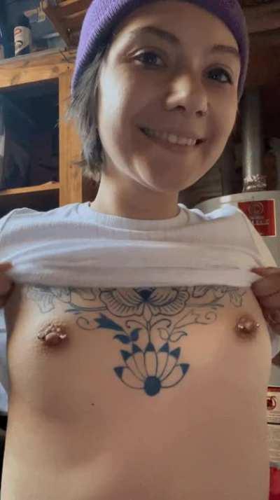 It’s a beanie kinda day. Anyway, here’s my tits