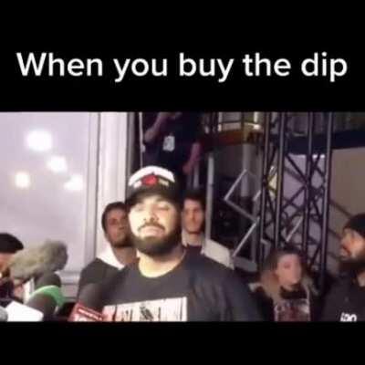 Congrats to all my diamond hands who scooped the dip. Believe in the company and your hands will be strong, the market will follow.