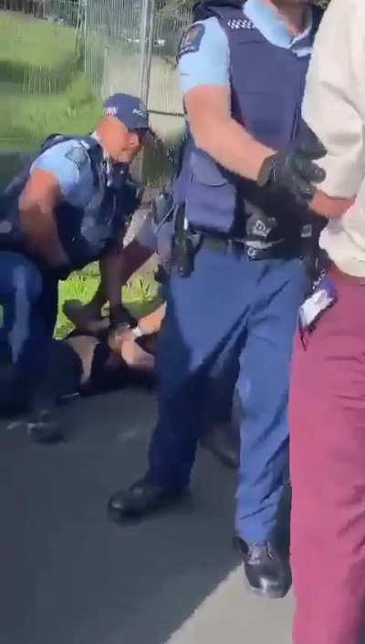 _Полиция Новой Зеландии проводит разъяснительную работу с фрифрипалестайном _