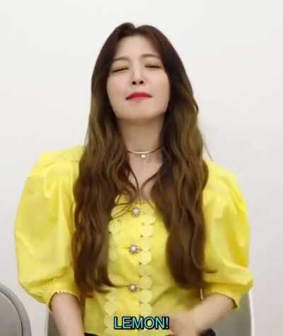 Yeonhee insists on being a lemon