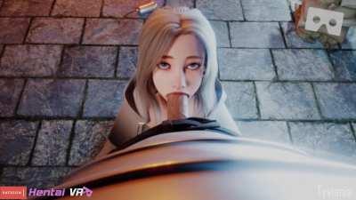 Lux BJ VR (HentaiVR/Tyviania) [League of Legends]