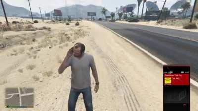 poor Trevor all he wanted was a cab