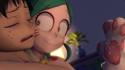 Deku got egg on his face