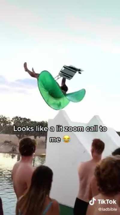 Chad doesn’t let work stop him from living life