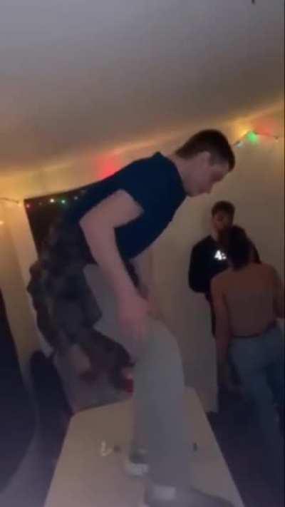 WCGW while I attempt to do a backflip at the party