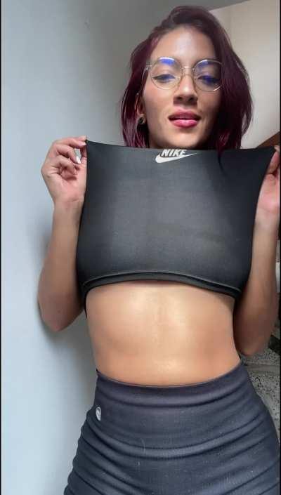 Trying to be sneaky while my kids are at home!