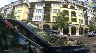 Entitled daughter chooses to defy dad & police officers