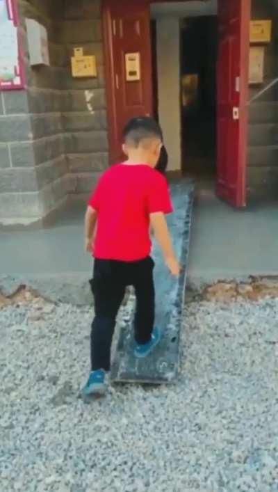 Walking straight is overrated