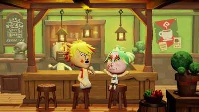 I got rick rolled by going at the caf&eacute;