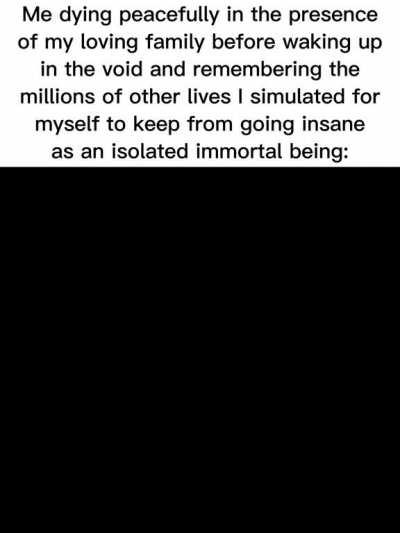 Descend back into ignorance