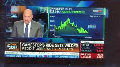 Cramer Confusion on GME 🦍🦍📈🤑