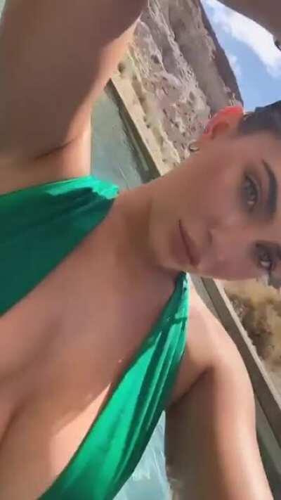 Huge boobs to suck on damn