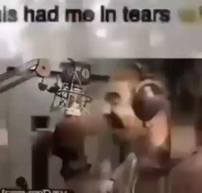 Drake the type to show off his ability to call a stampede of horses.