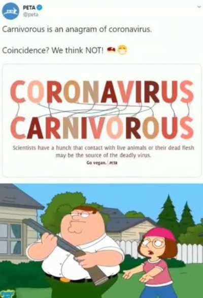 You got some nerve, PeTA