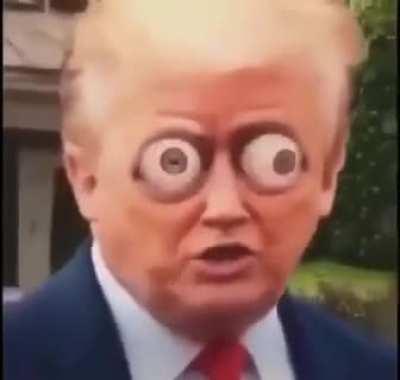 Trump’s all better now...